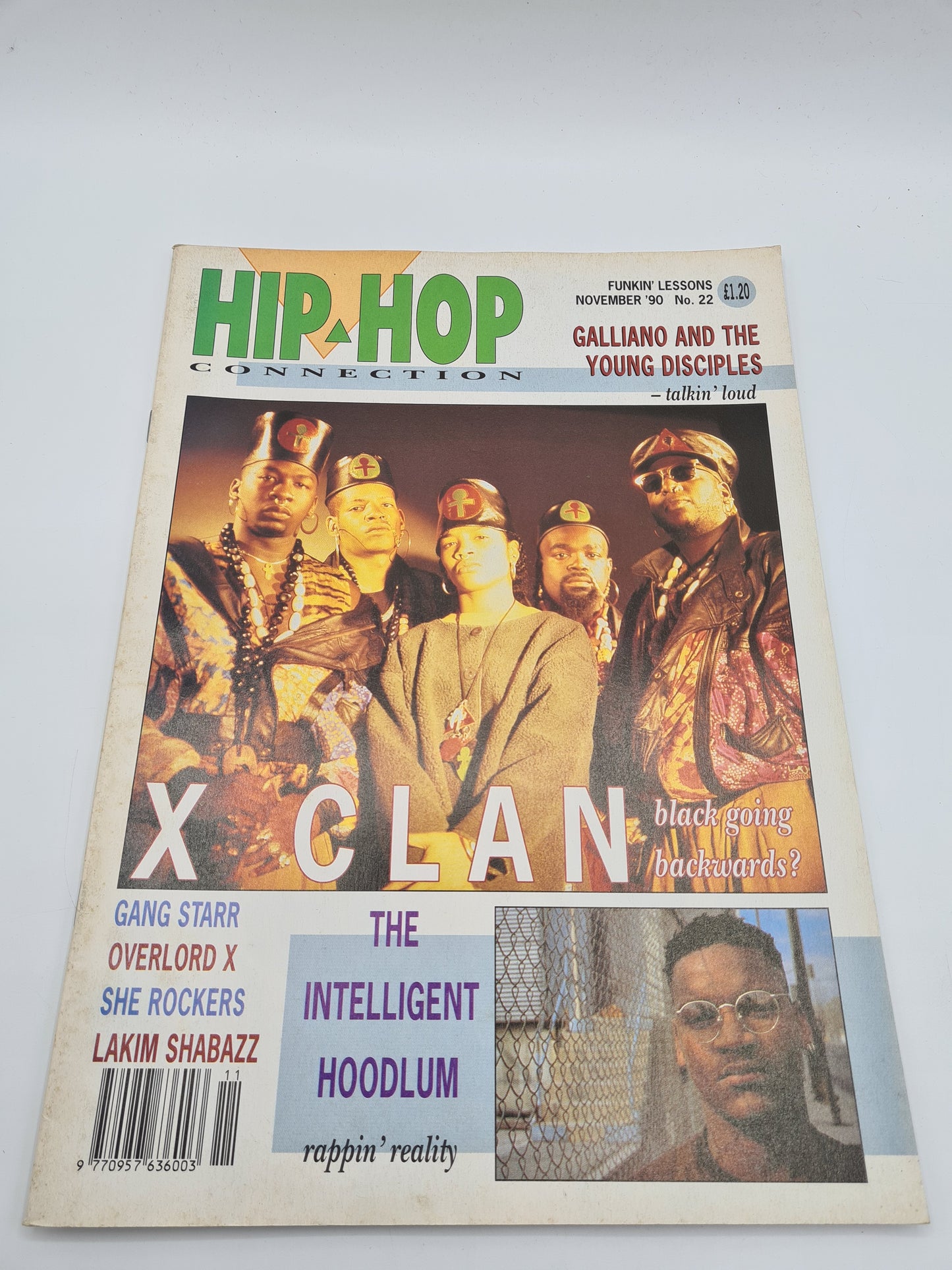 Hip Hop Connection Magazine 1990 #22 X Clan