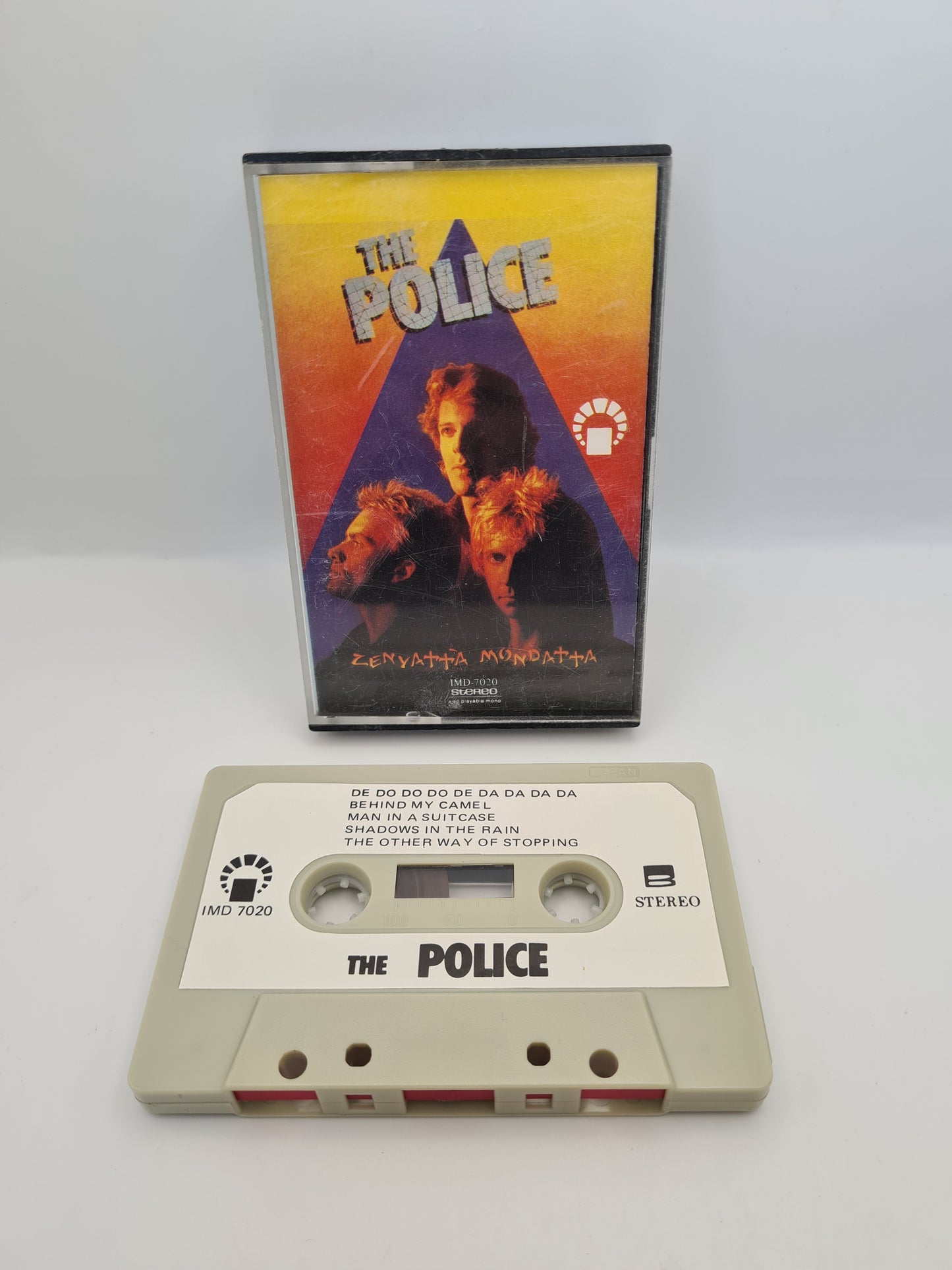 Police Zenyatta Mondatta 1980 Cassette Tape 80s Japan
