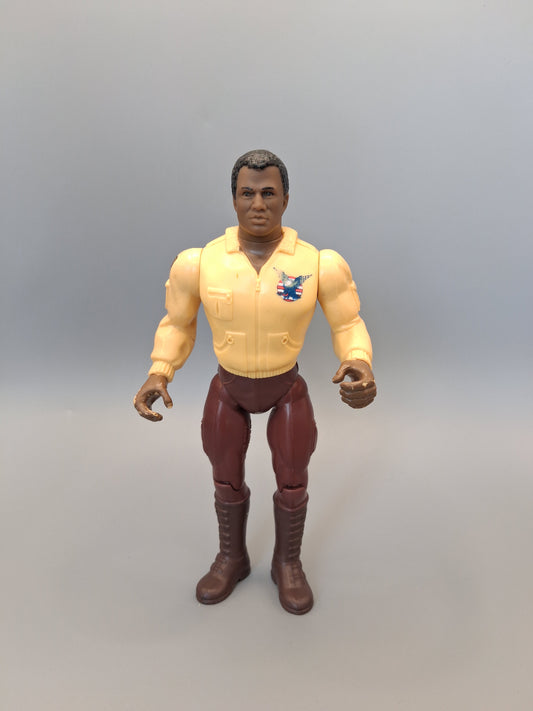 TURBO Rambo Action Figure Coleco 1986 Vintage 80s A24