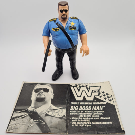 Big Boss Man WWF Hasbro Action Figure 1991