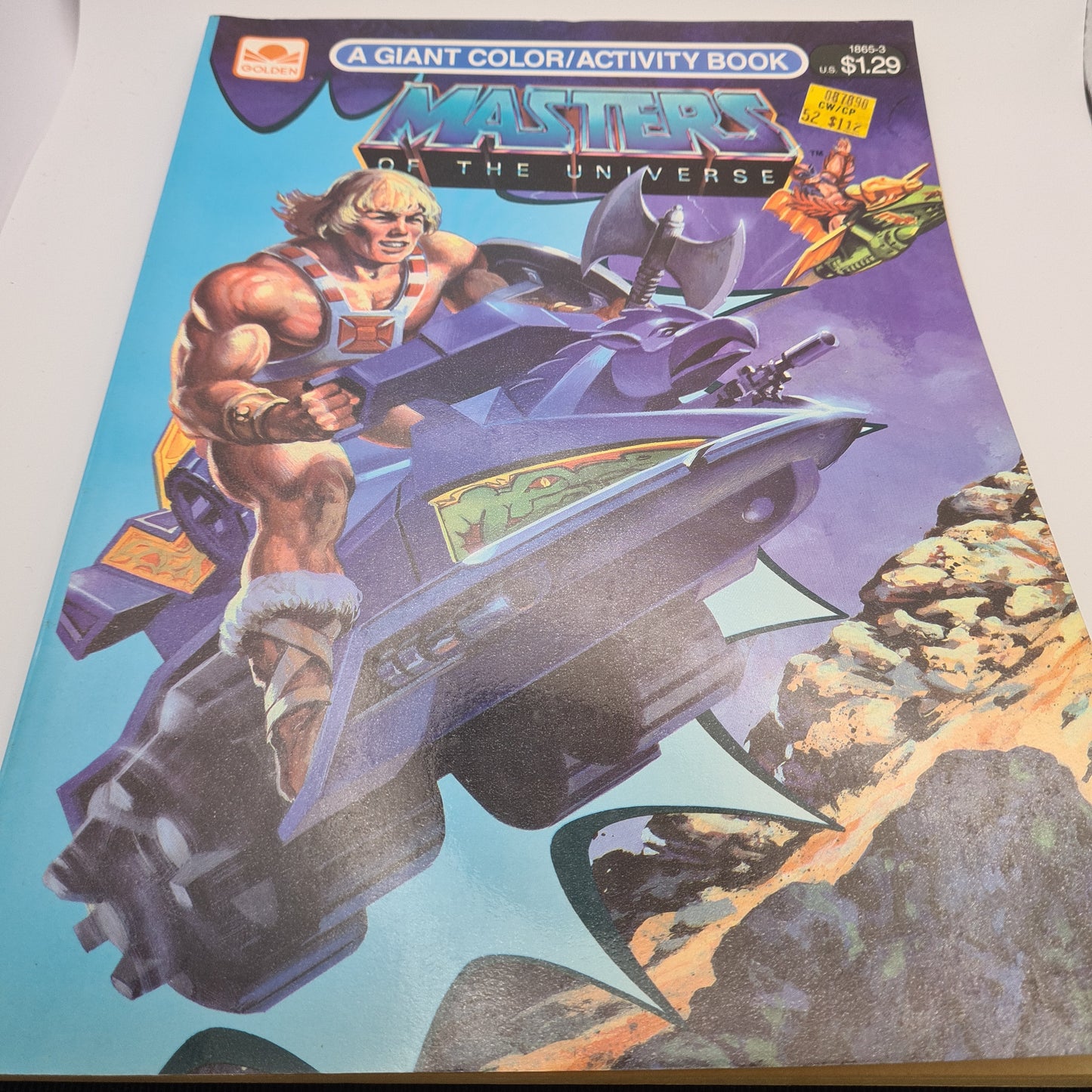 Masters of the Universe Giant Color/Activity Book Used (W2)
