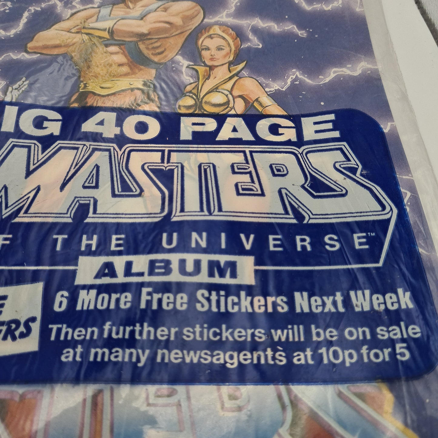 Masters of the Universe Sticker Book 1983 (W2)