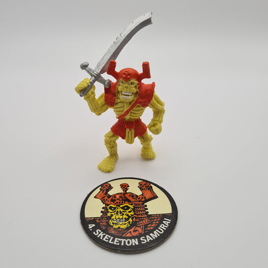 Skeleton Samurai Monster In My Pocket Mini Figure (W1)