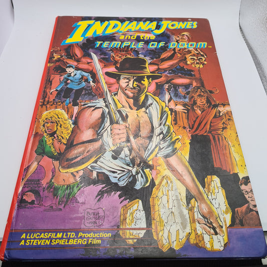 Indiana Jones (TOD) Marvel Comic Hardback Book Used