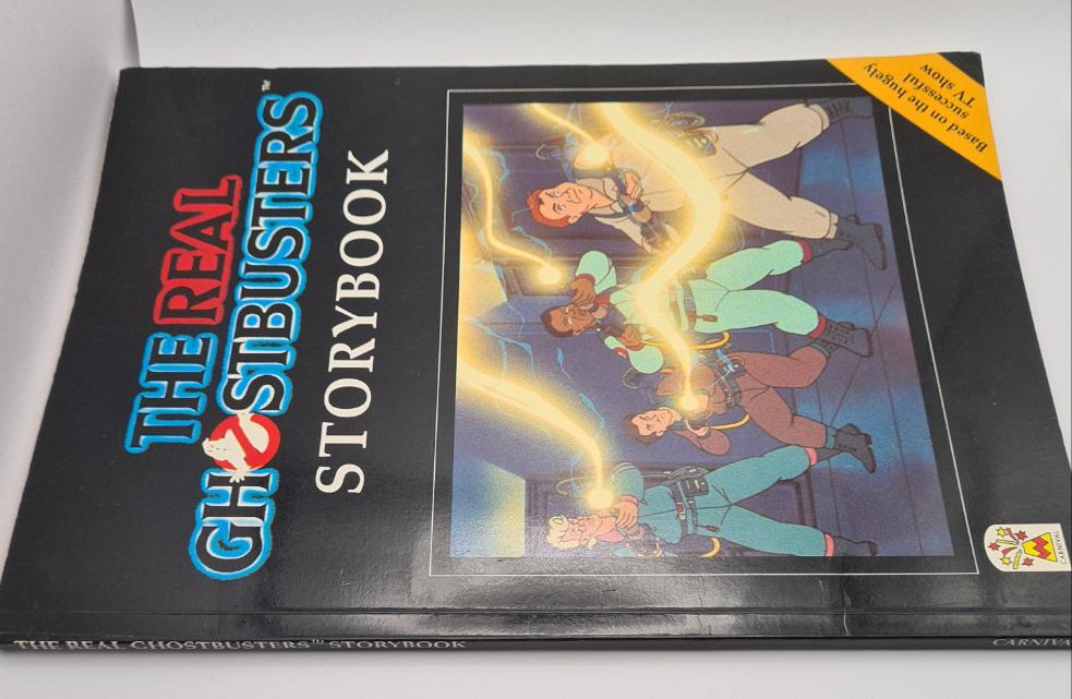 The Real Ghostbusters Story Book 1989 Used