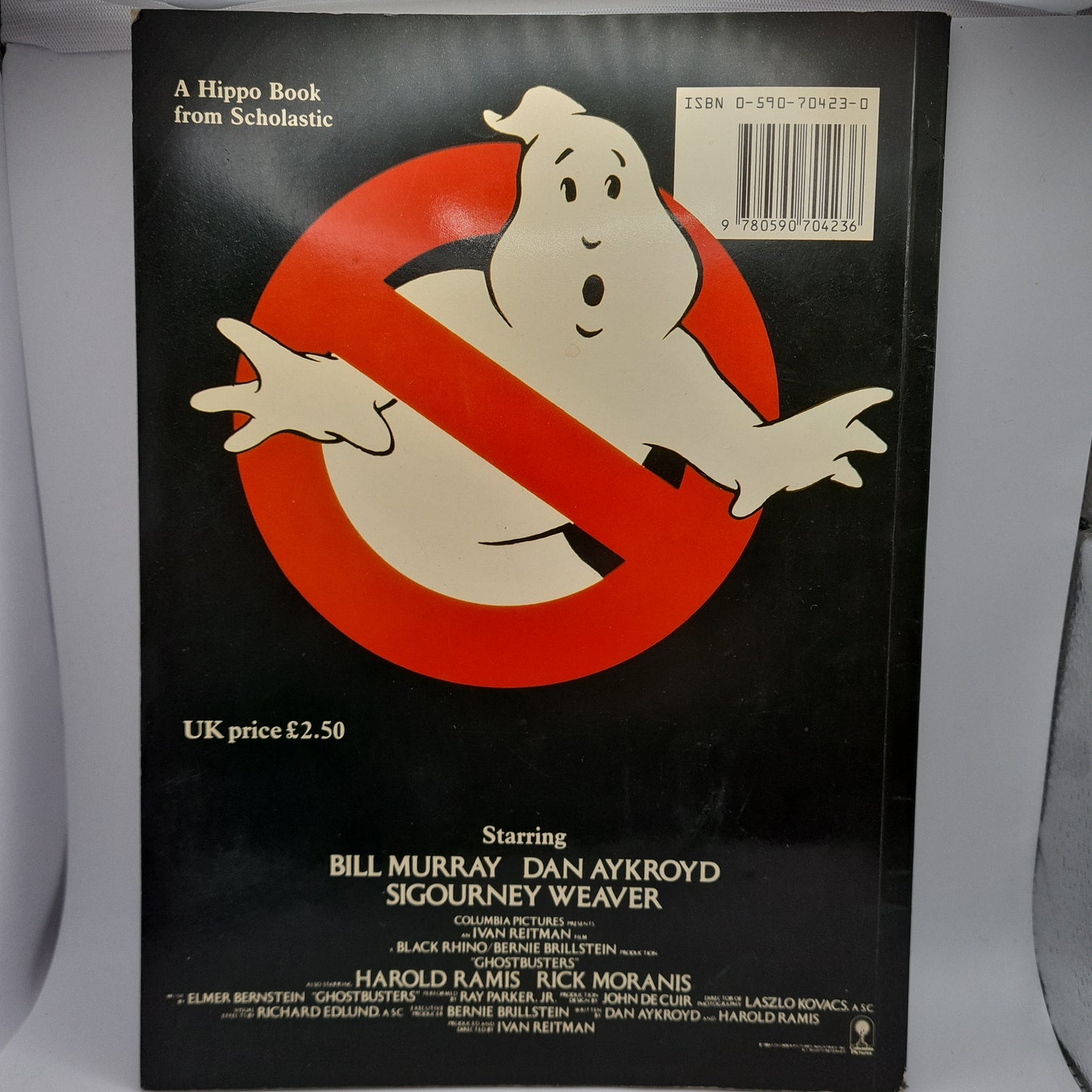Ghostbusters Movie Story Book 1984 Used