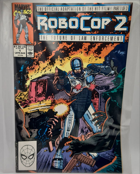 Robocop 2 Marvel Comic Book #1