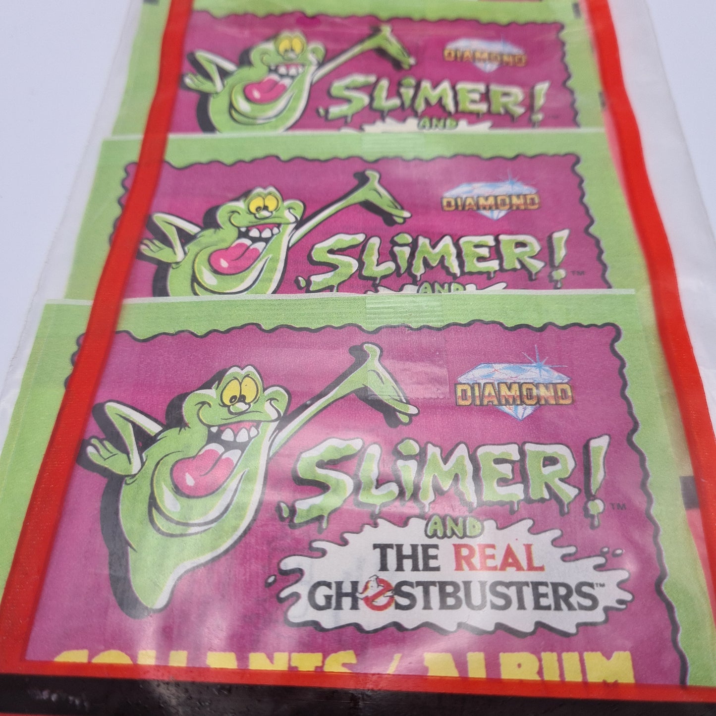 Slimer & The Real Ghostbusters Sticker Pack x5 (W1)