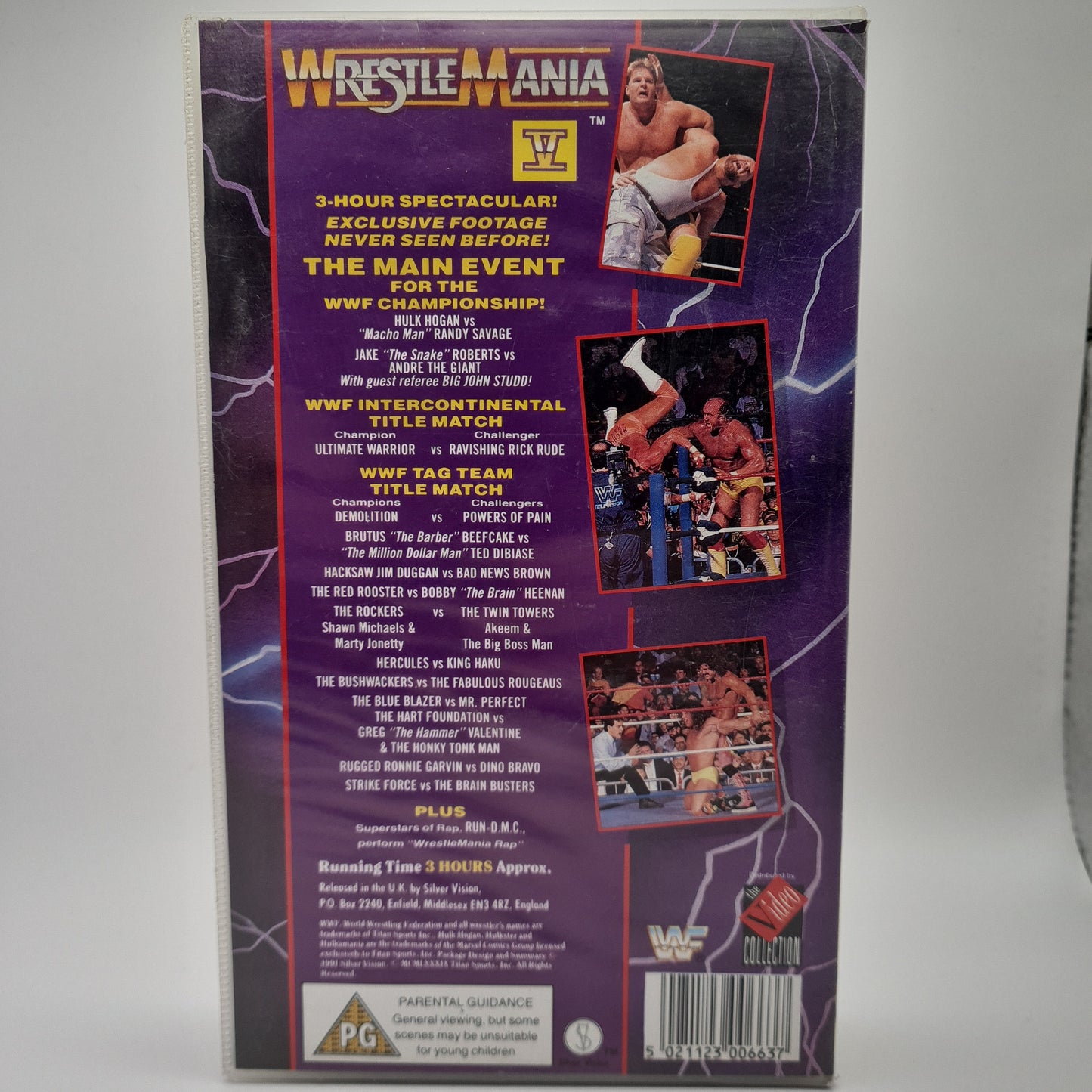 WWF Westlemania 5 VHS
