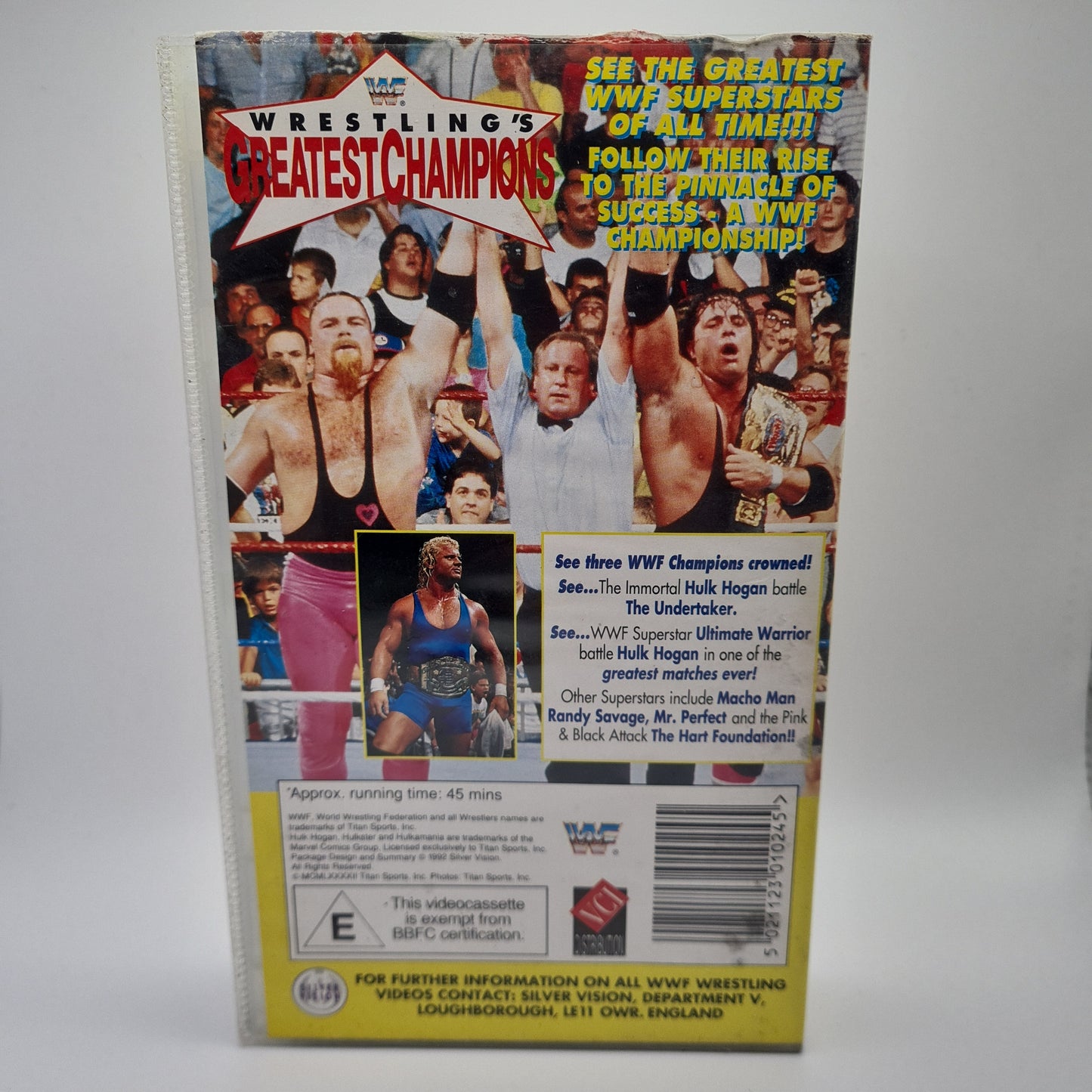 WWF Wrestlings Greatest Champions VHS