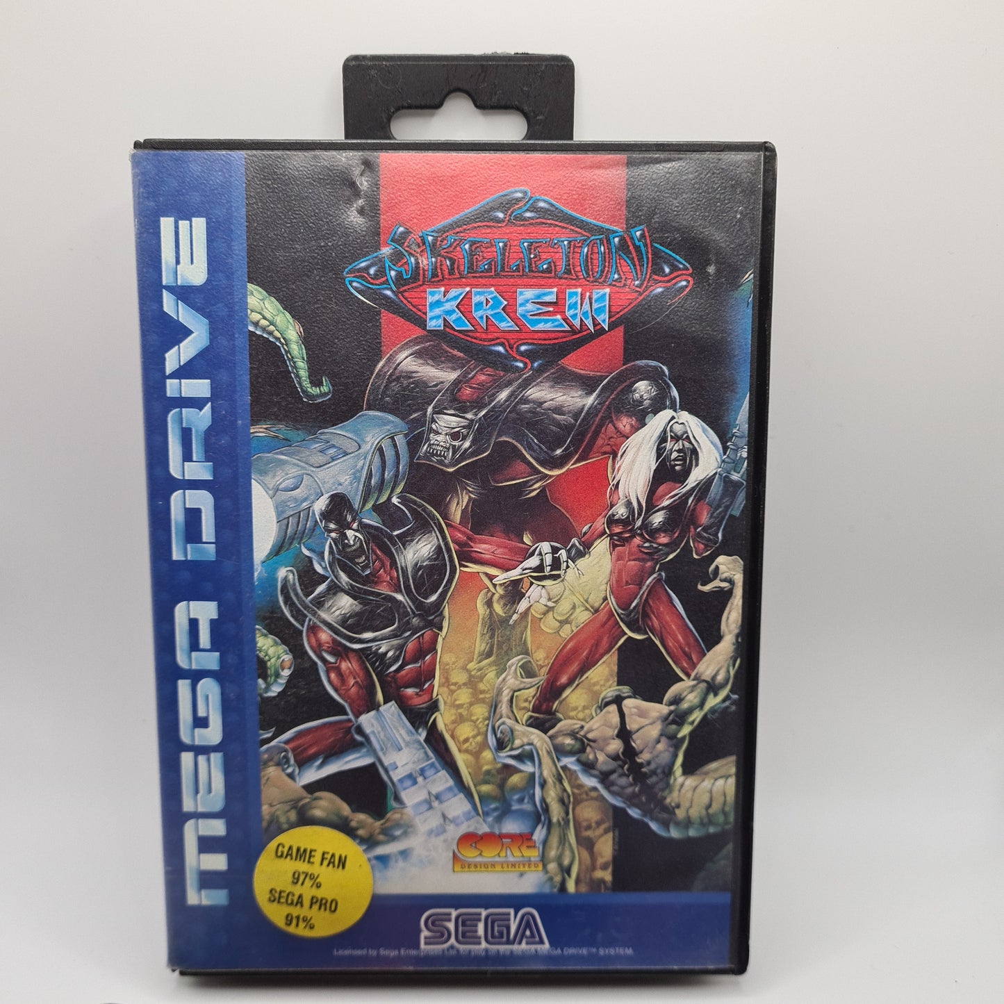 Skeleton Krew Sega Megadrive Complete W3