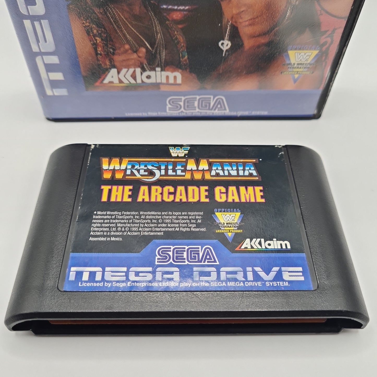 WWF Wrestlemania The Arcade Game Sega Megadrive W3