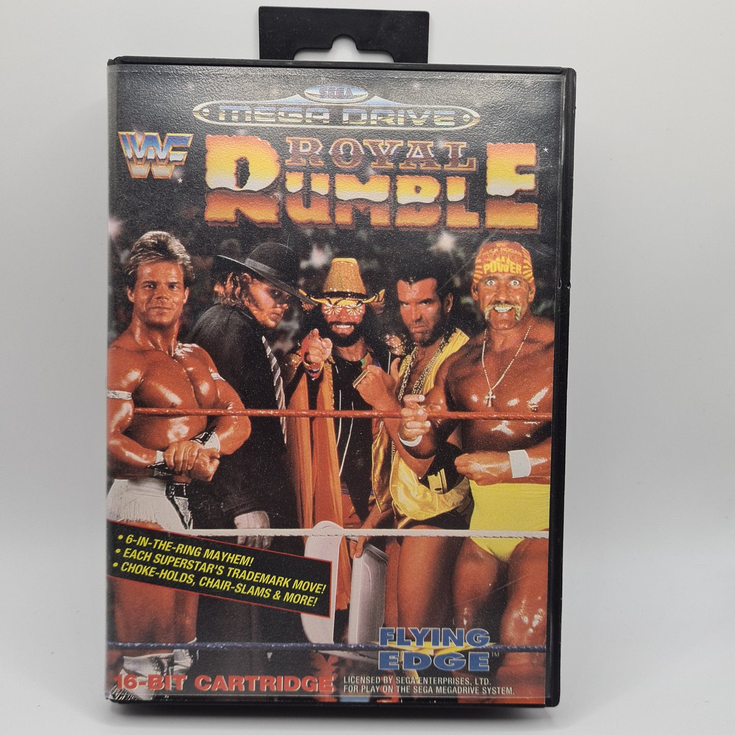 WWF Royal Rumble Sega Megadrive Game W3