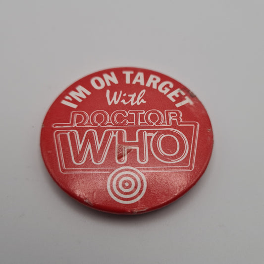 Doctor Who Target Retro Badge