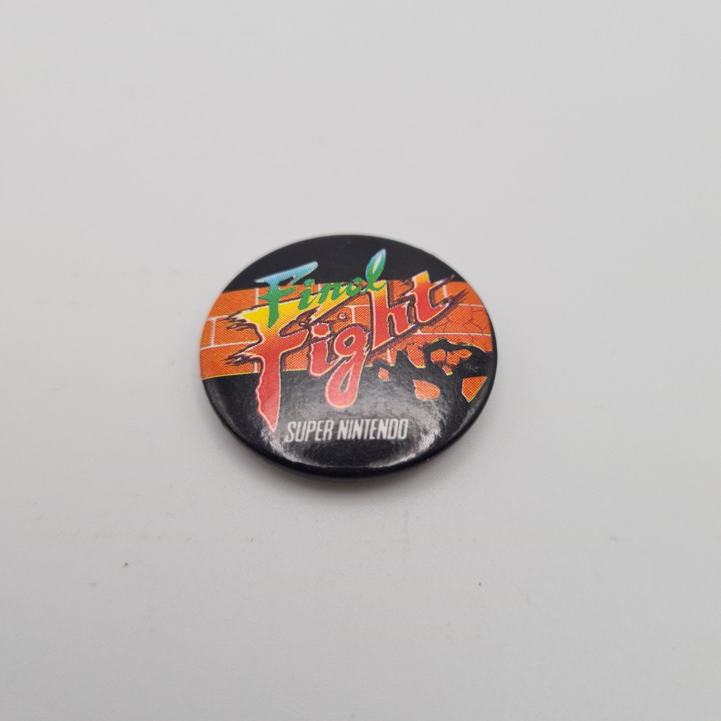 Final Fight Super Nintendo Pin Badge