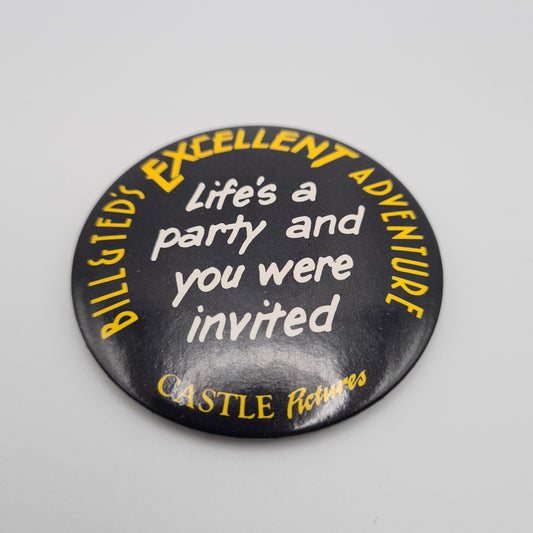 Bill & Ted's Excellent Adventure Retro Badge