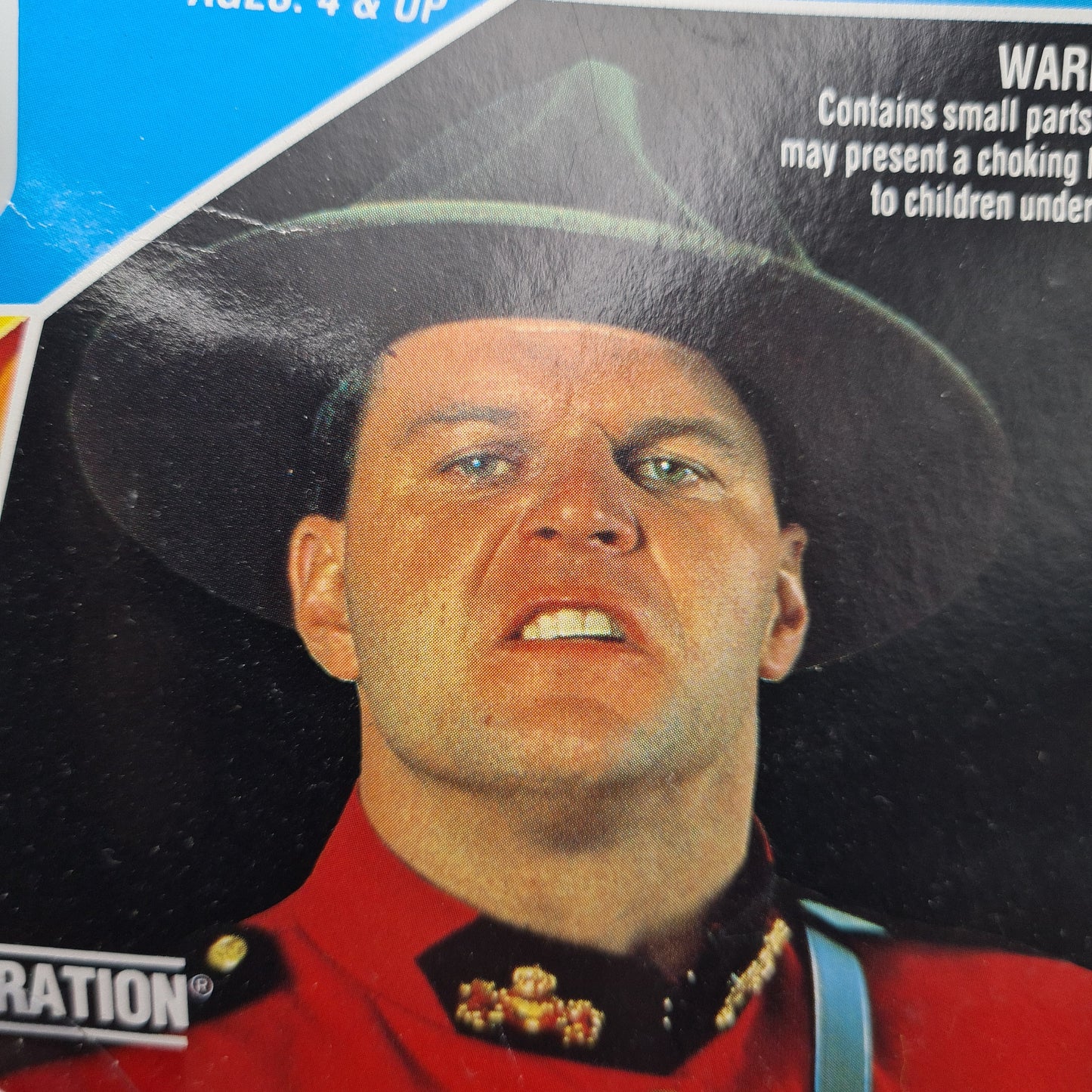 The Mountie WWF Hasbro Action Figure Sealed 1992 W4