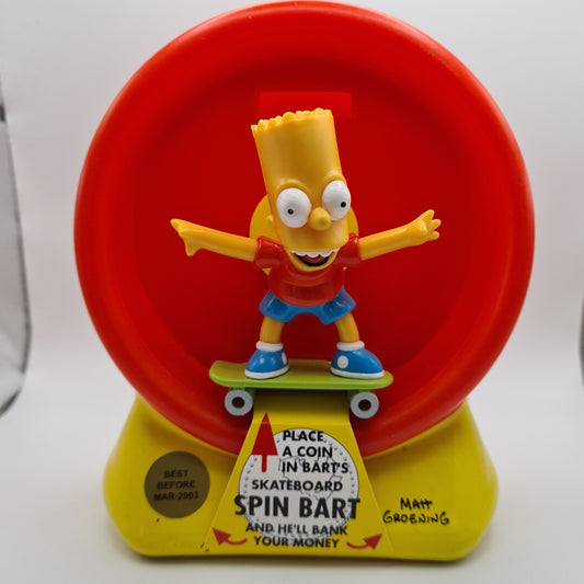 The Simpsons Bart Candy Mini Money Bank 2003