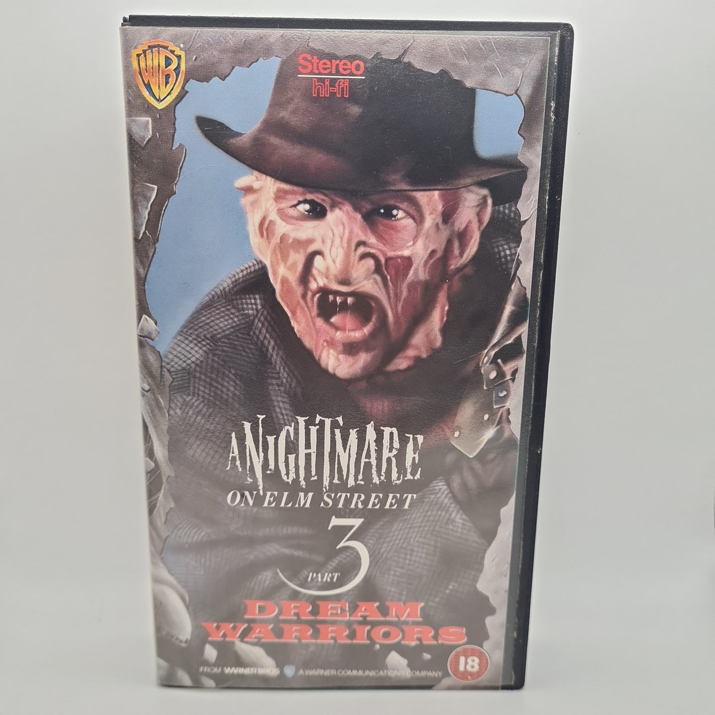 A Nightmare On Elm Street Part 3 VHS