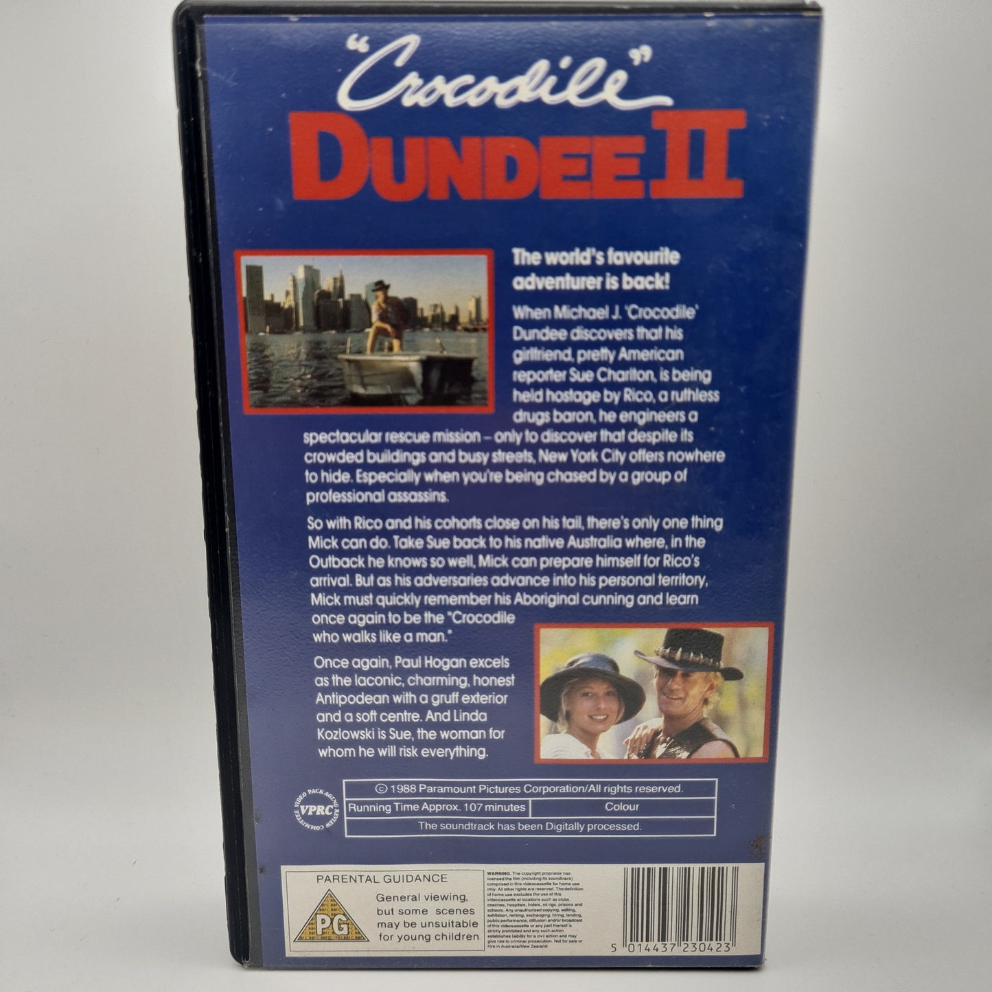 Crocadile Dundee 2 VHS