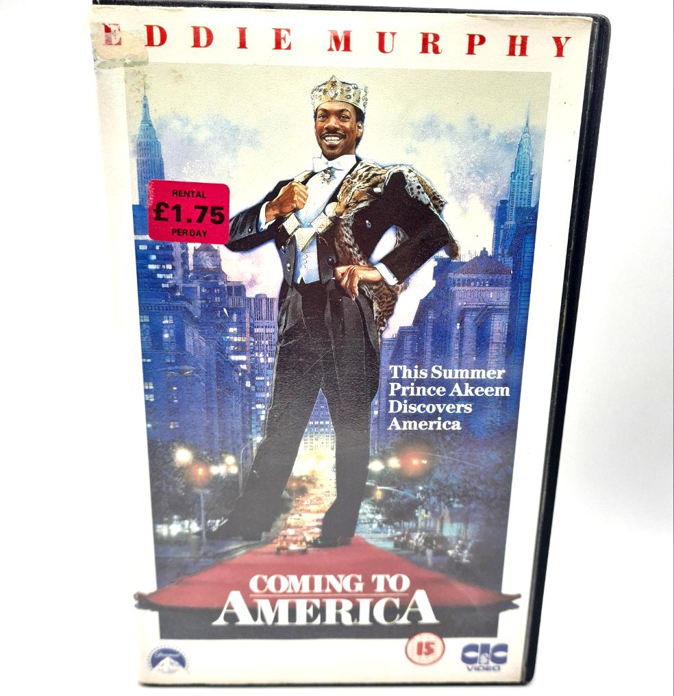 Coming To America VHS Ex Rental