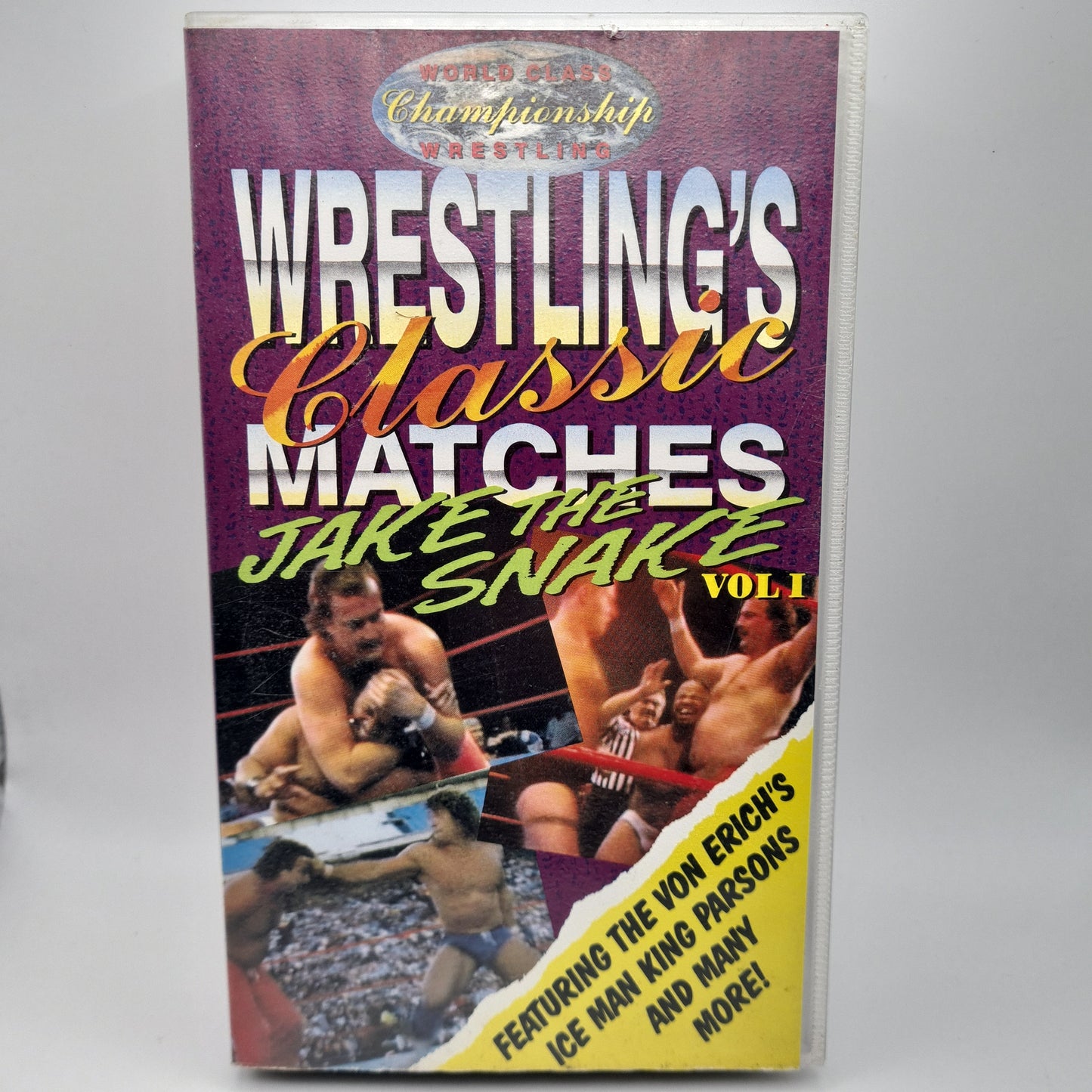 Jake the Snake Classic Matches VHS