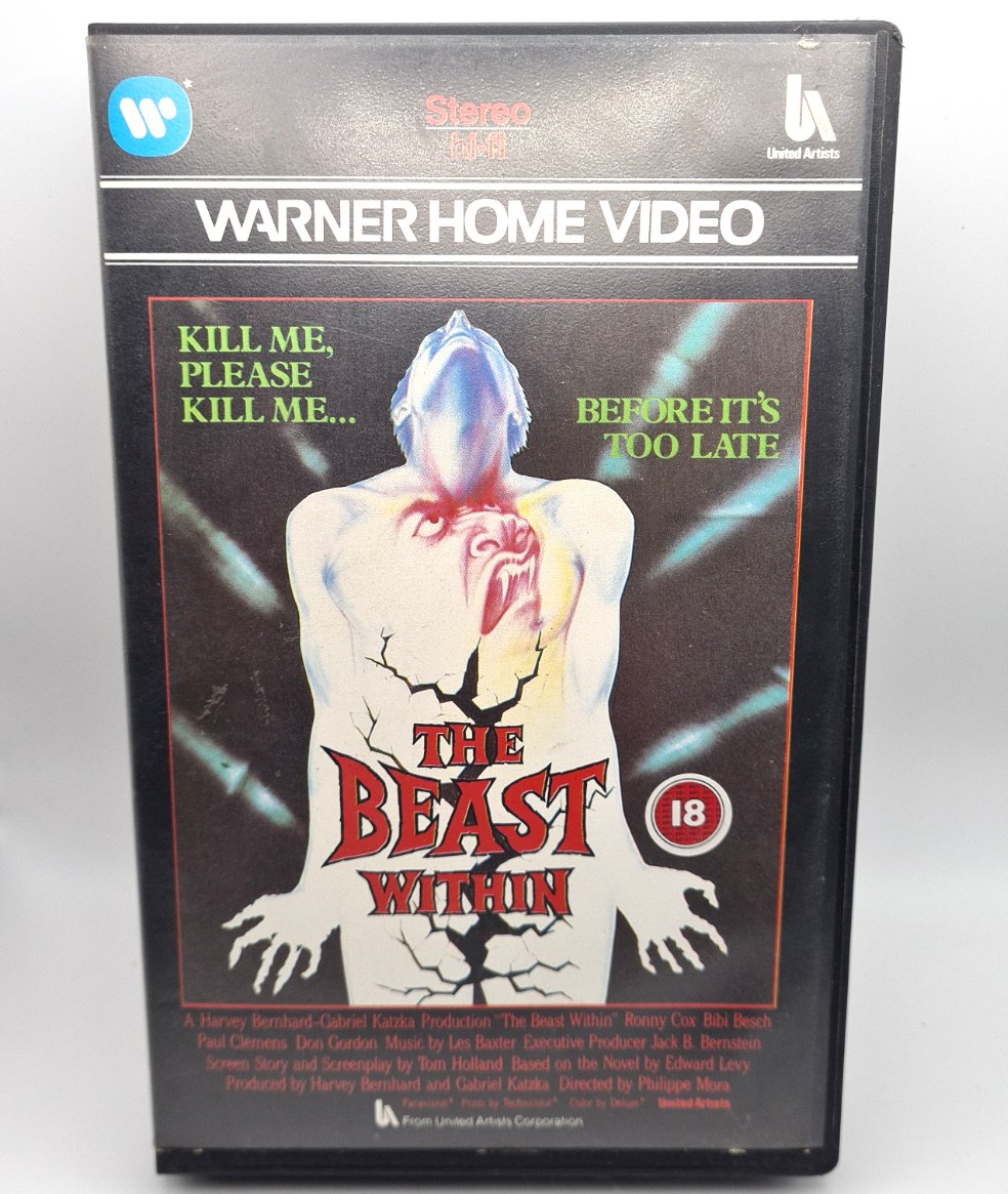 The Beast Within VHS Ex Rental