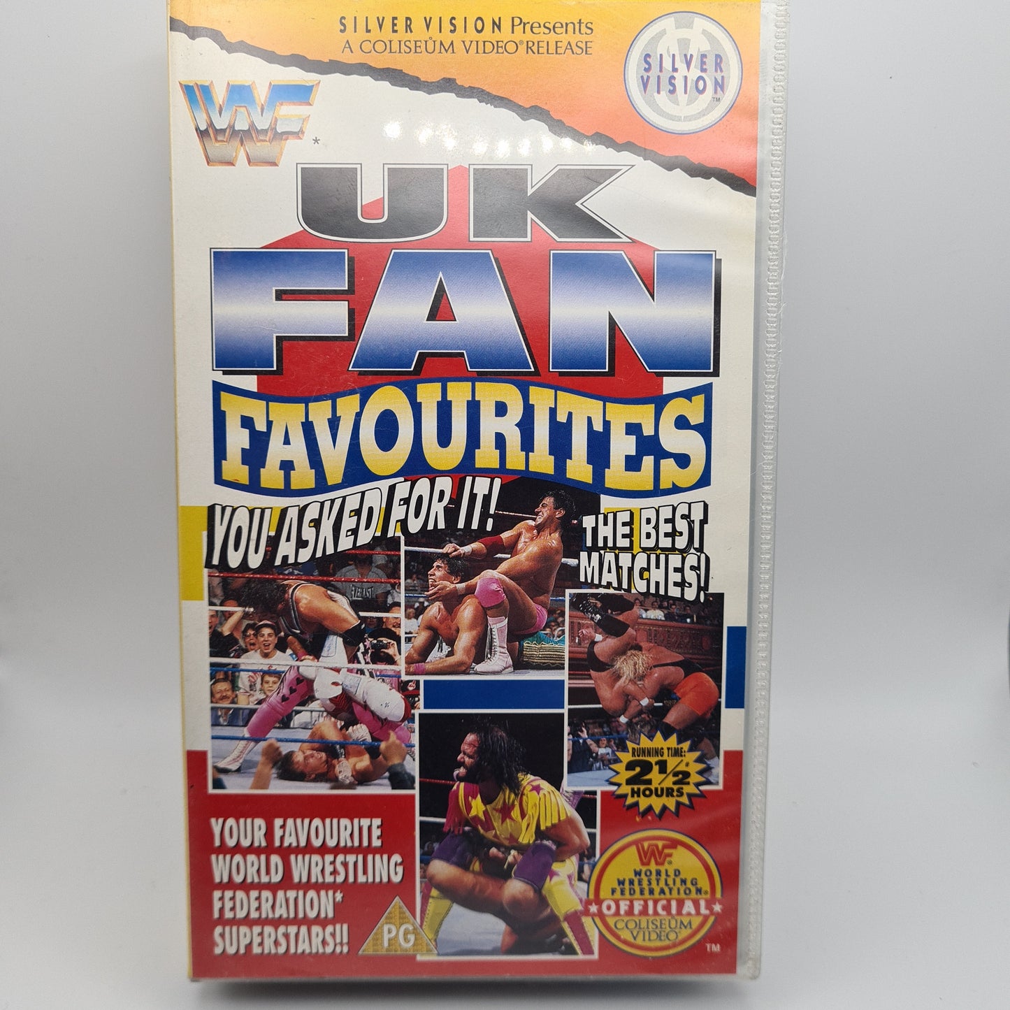 WWF UK Fan Favourites VHS