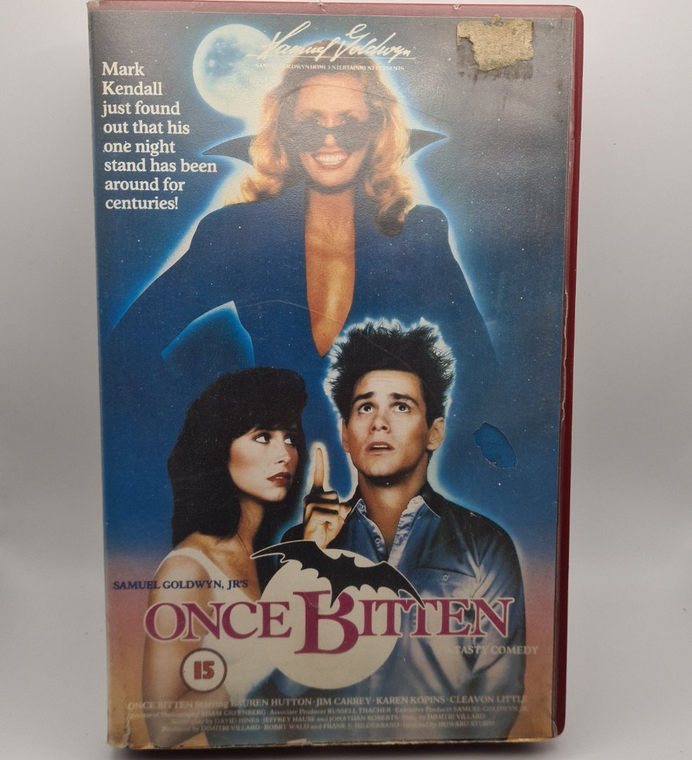Once Bitten VHS Ex Rental
