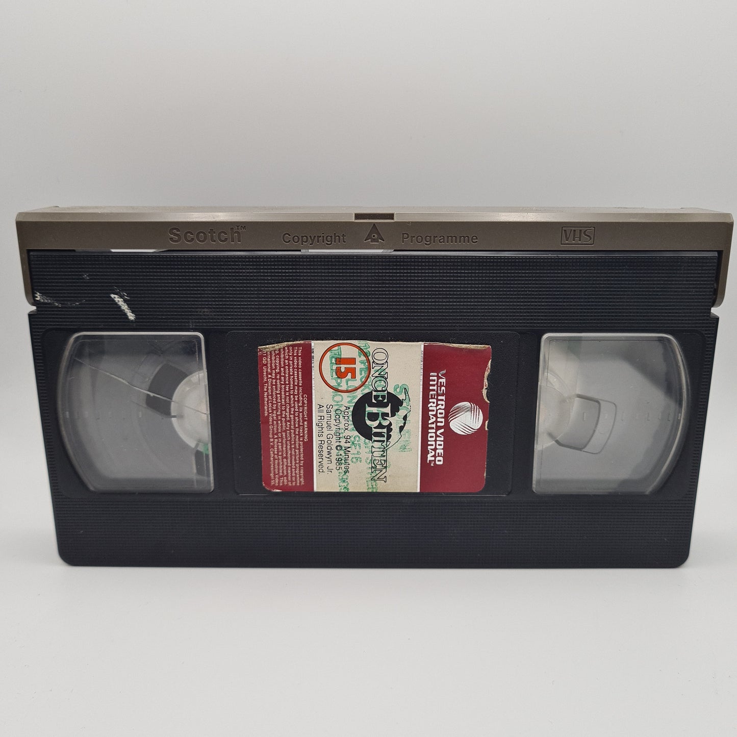 Once Bitten VHS Ex Rental