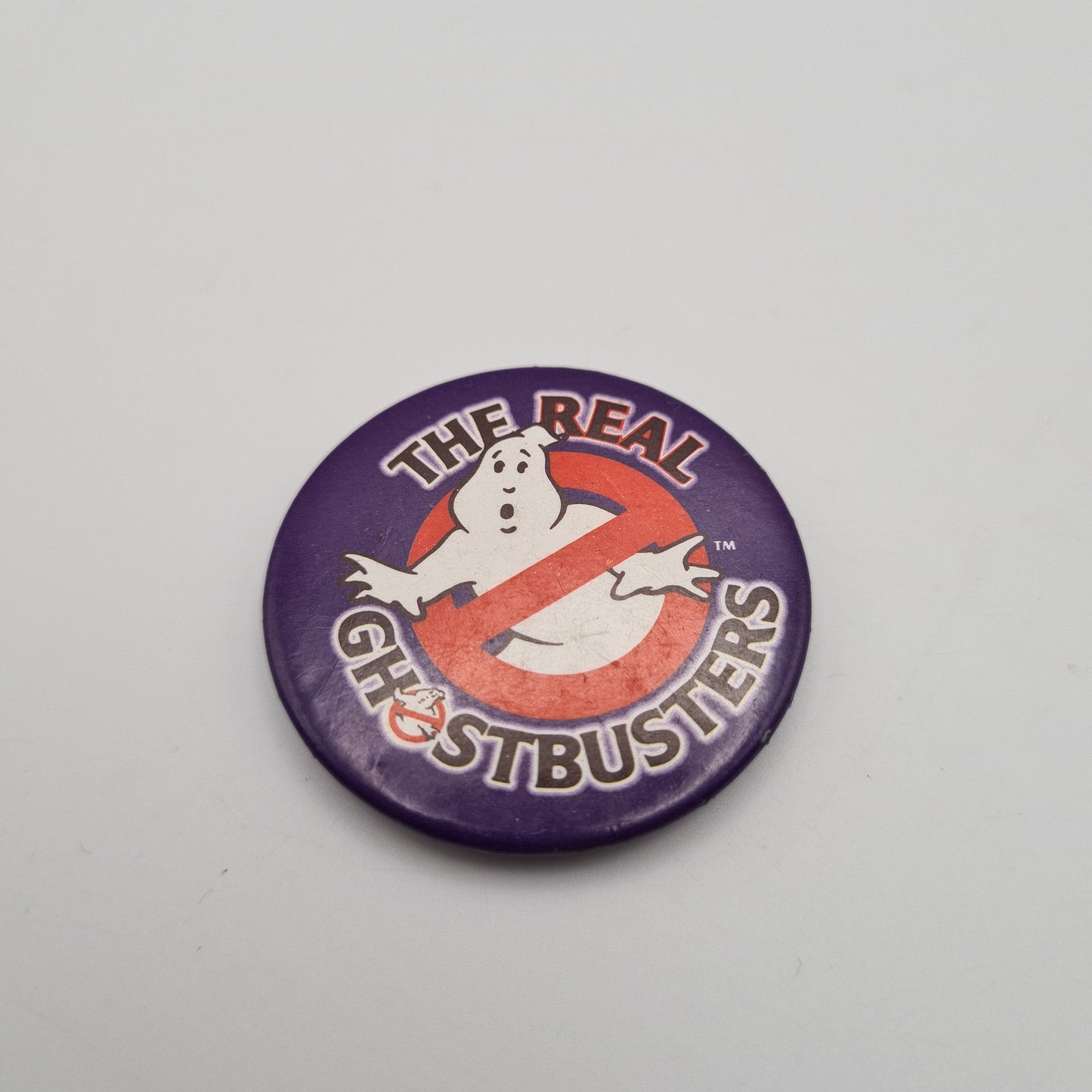 The Real Ghostbusters Badge 80s