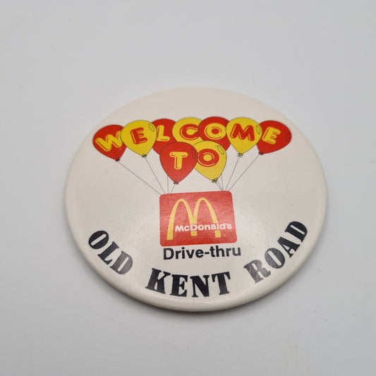 Mcdonalds Drive-thru Retro Large Badge