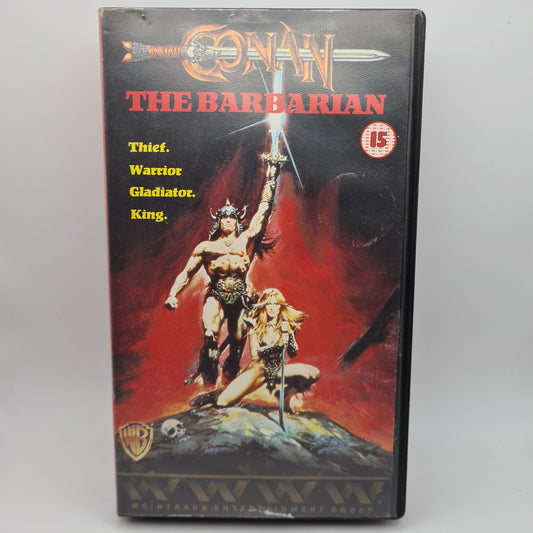 Conan The Barbarian VHS