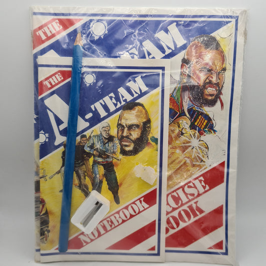 The A-Team 1983 Exercise & Note Book Set W5