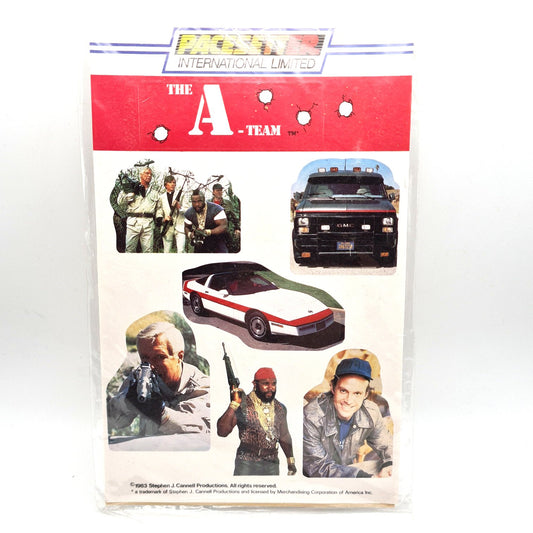 The A-Team Retro Collectable Stickers 1983 W5