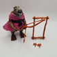 Teenage Mutant Ninja Turtles Splinter Near 1988 Action Figure Complete W5
