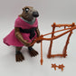 Teenage Mutant Ninja Turtles Splinter Near 1988 Action Figure Complete W5