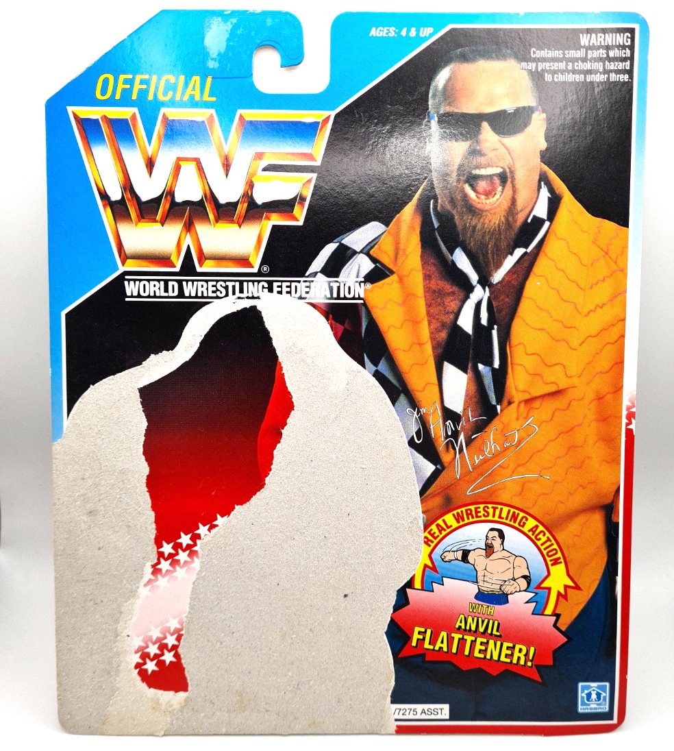 WWF Hasbro 'Anvil' Card Back