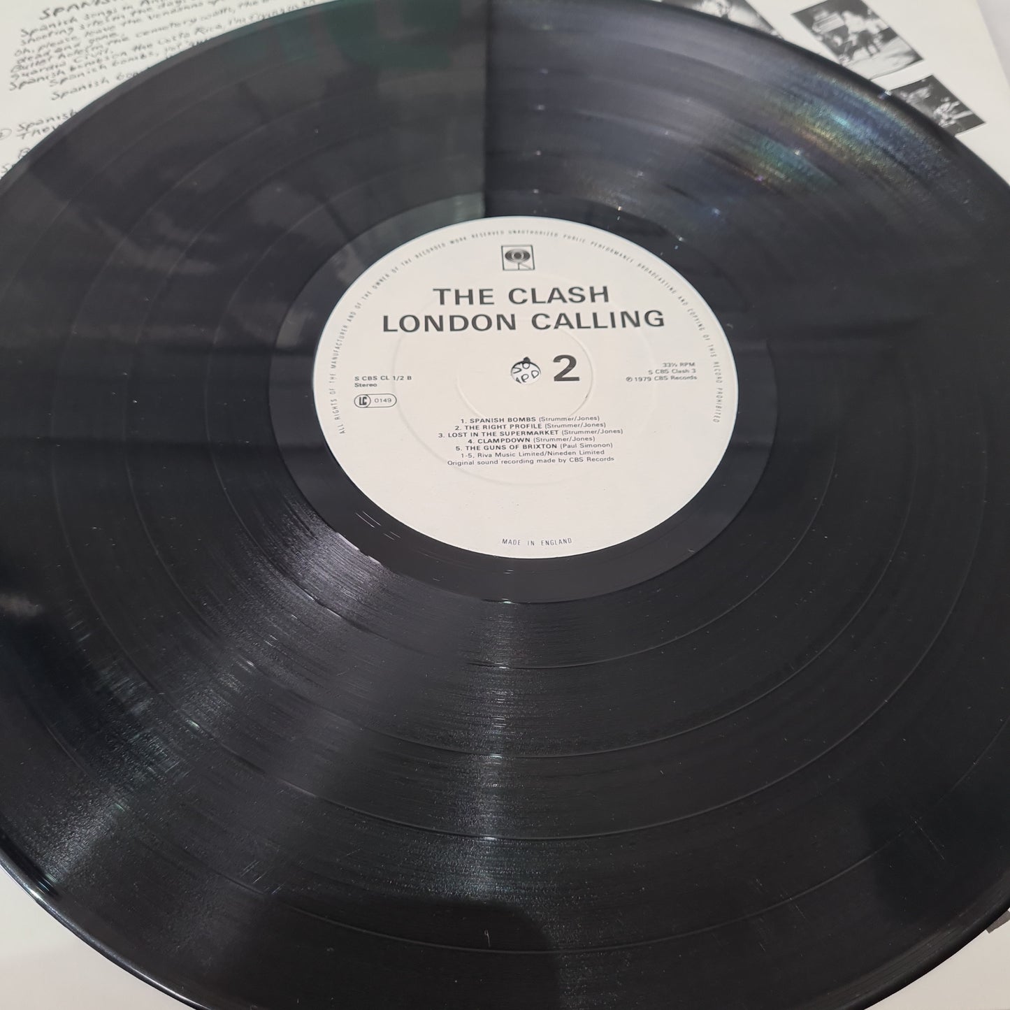 The Clash 'London Calling' UK 1979 LP 12" Vinyl