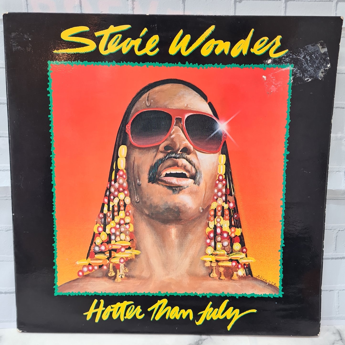 Stevie Wonder Hotter Than July 12" LP Vinyl