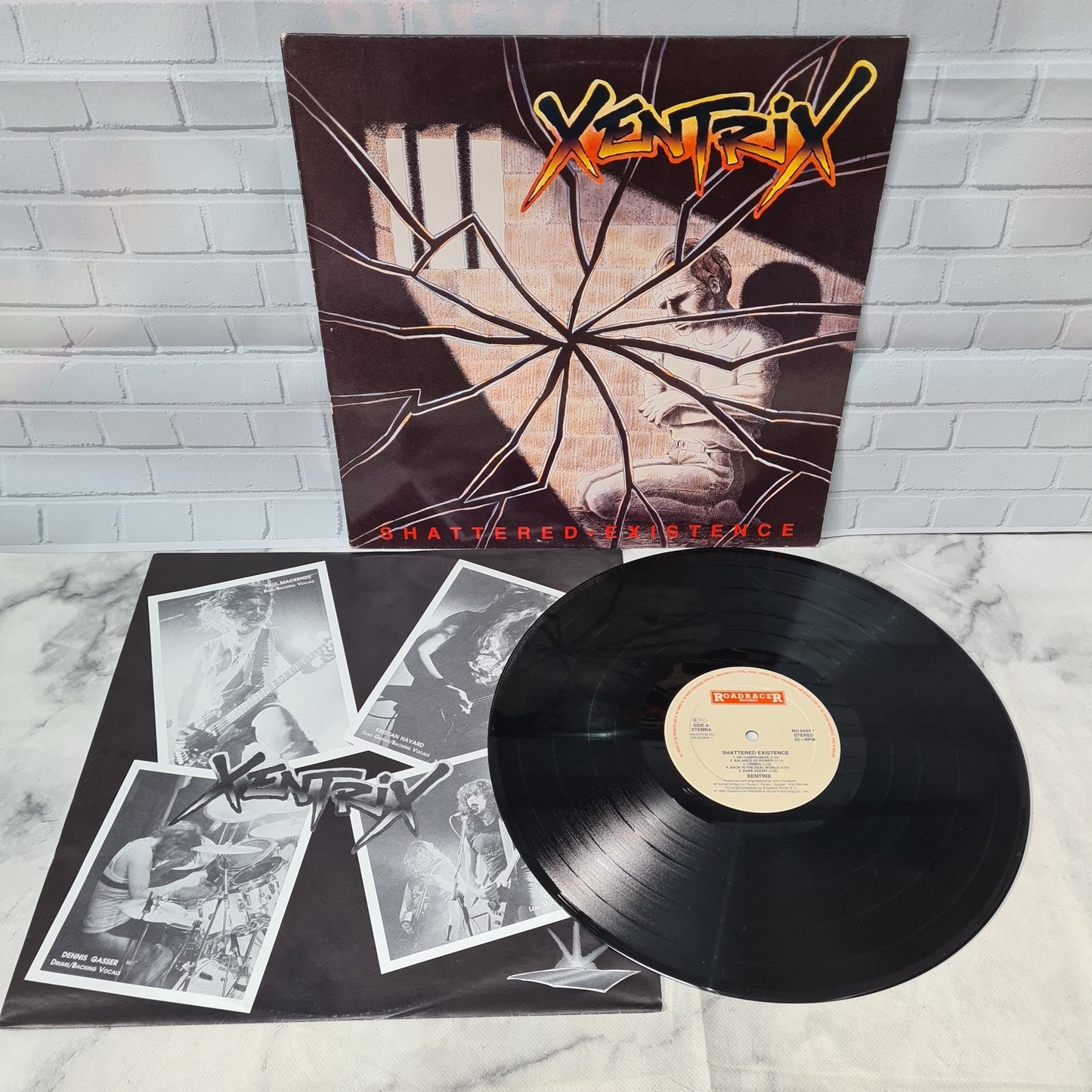 Xentrix 'Shattered • Existence LP 12" Vinyl 1989