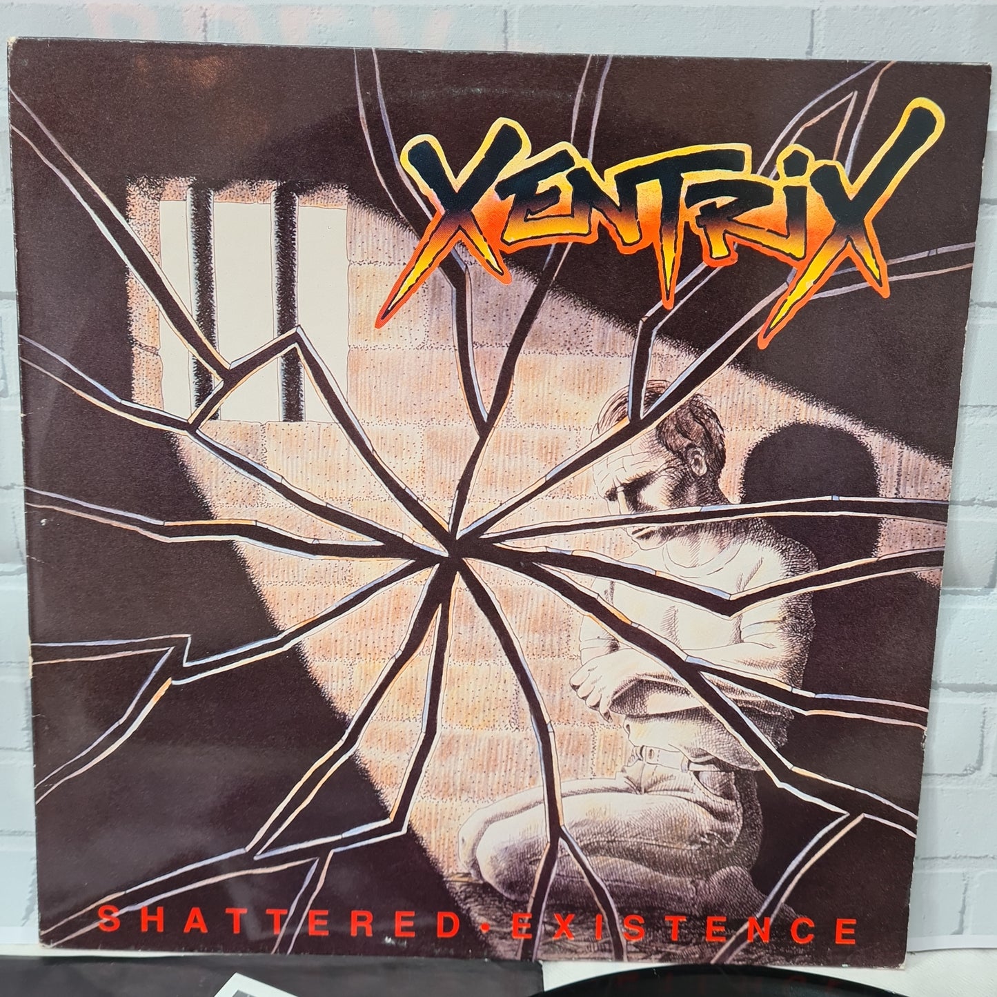 Xentrix 'Shattered • Existence LP 12" Vinyl 1989