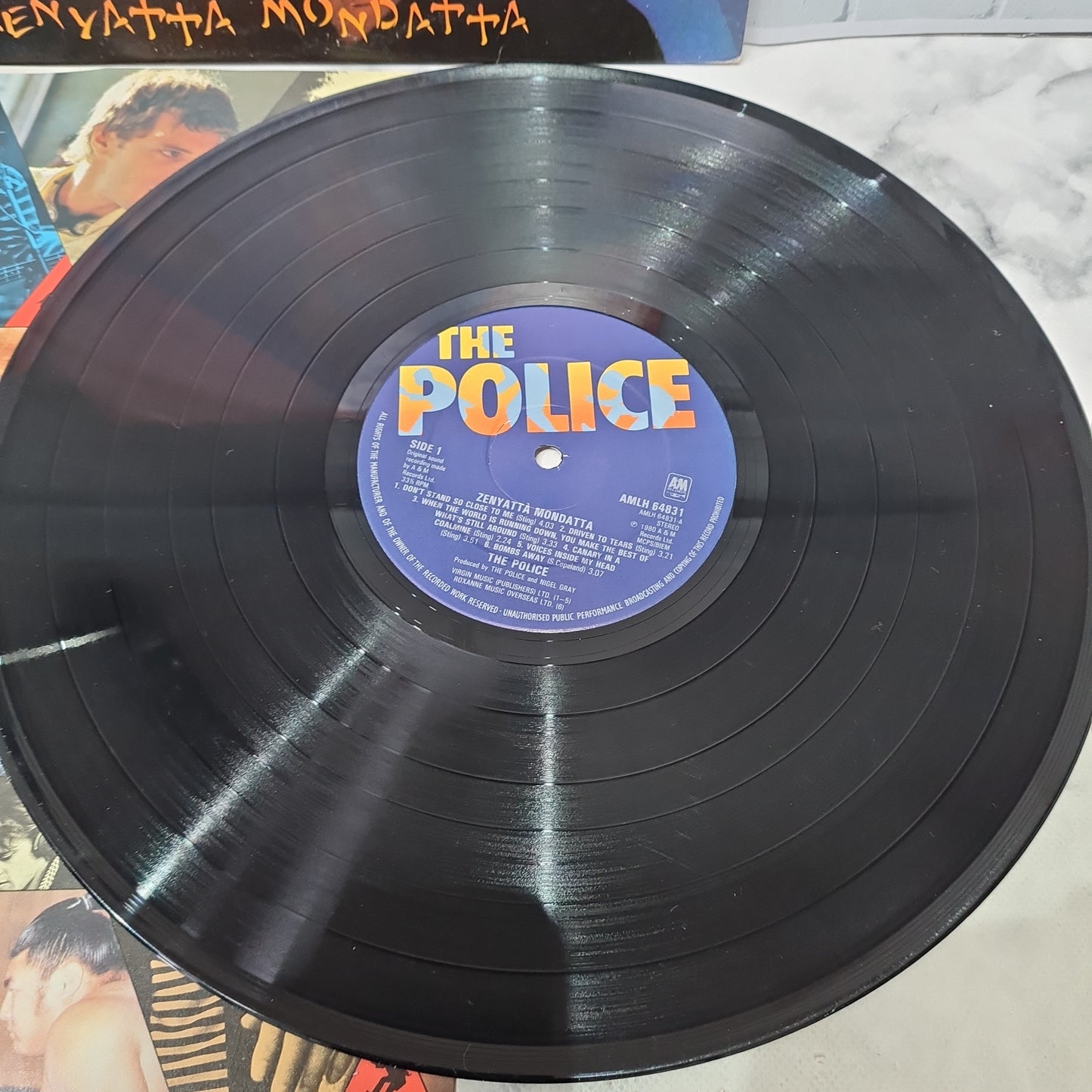 The Police 'Zebyatta Mondatta' Vinyl 1989