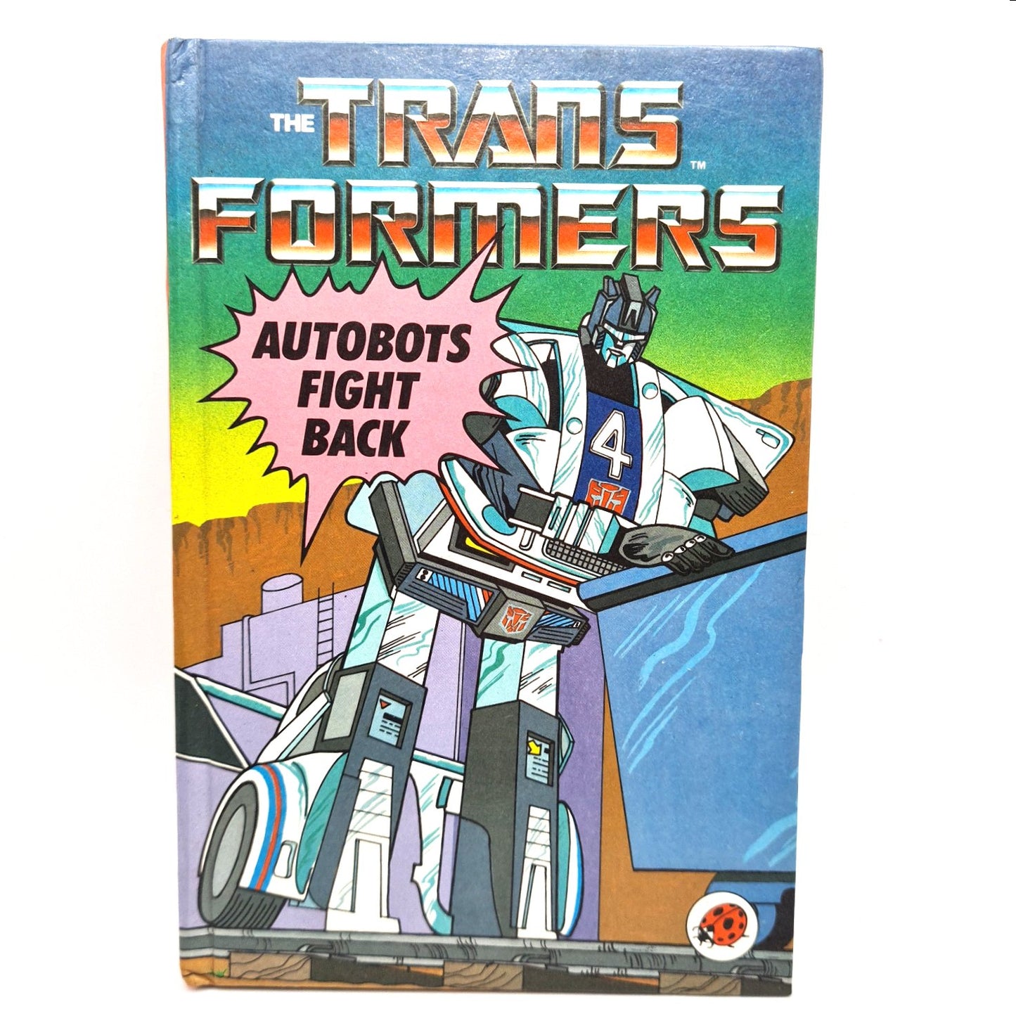 Transformers 'Autobots Fight Back' Ladybird Retro Book W7