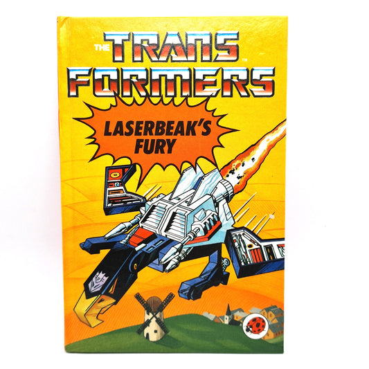 Transformers 'Laserbeak's Fury' Ladybird Retro Book W7