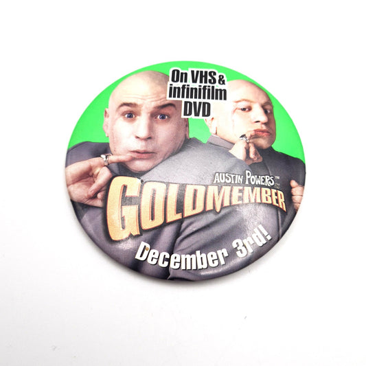 Austin Power 'Gold Member' Retro Badge