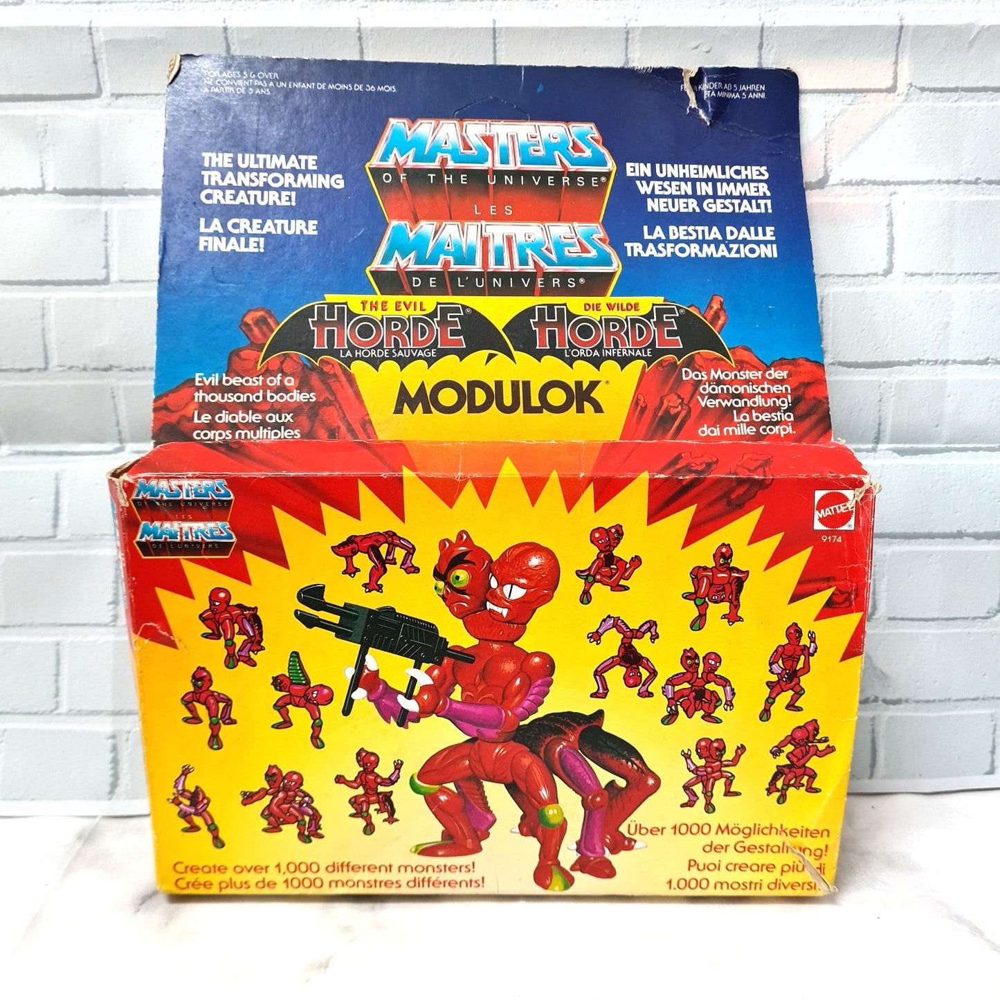 Masters Of The Universe Modulok Complete Mattel 1984 W8