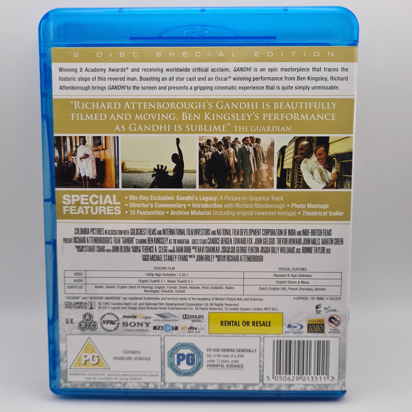 Gandhi Blu-Ray