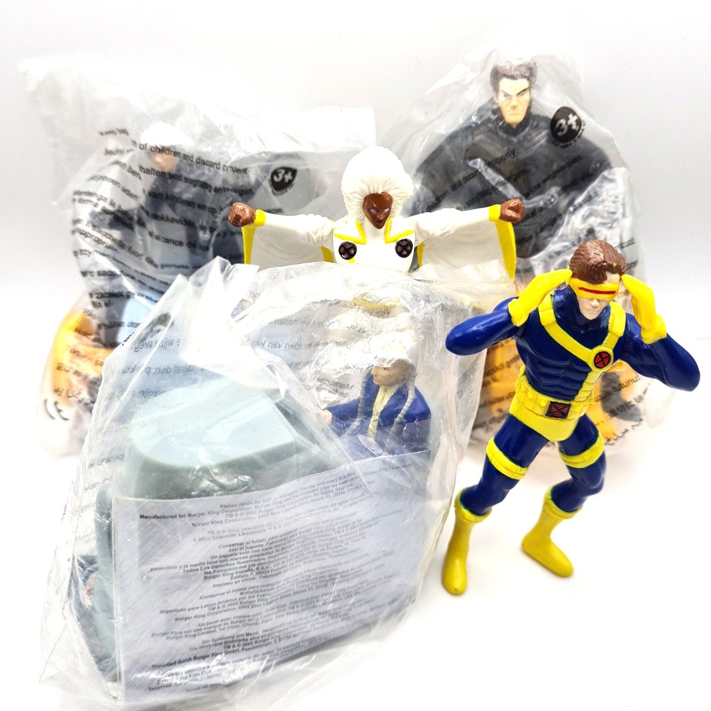 X-Men Marvel Burger King Prizes