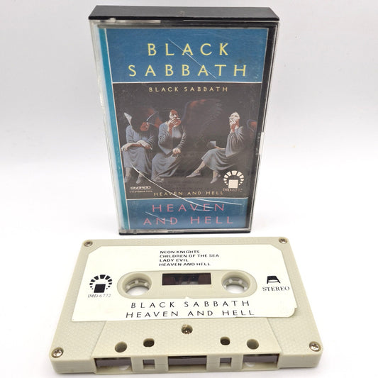 Black Sabbath 'Heaven and Hell' Cassette Tape